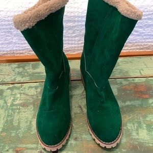 Green boots